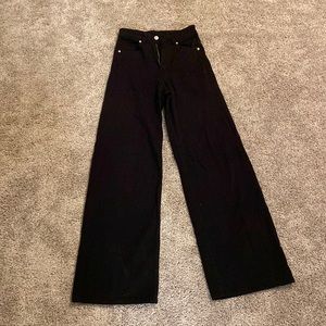 Wide leg Twill jeans